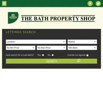 Bathpropshop.co.uk(The Bath Property Shop) Screenshot