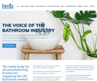 Bathroom-Association.org(The voice of the bathroom industry) Screenshot