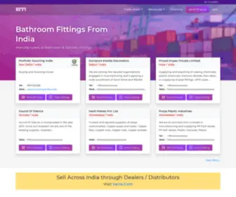 Bathroom-Fittings-India.com(Bathroom fittings manufacturers) Screenshot