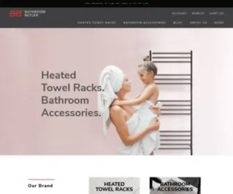 Bathroombutleronline.com(Heated Towel Racks) Screenshot