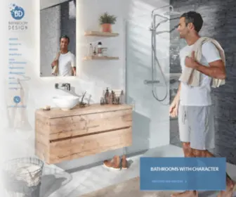 Bathroomdesigncuracao.com(Bathrooms with Character) Screenshot