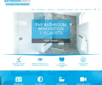 Bathroomdirect.co.nz(Bathroom Renovations NZ) Screenshot