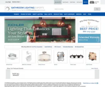 Bathroomlightingexperts.com(Bathroom Lighting Experts) Screenshot