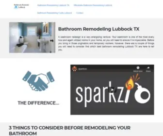 Bathroomremodellubbock.com(Best Bathroom Remodel Lubbock) Screenshot