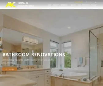 Bathroomrenovationsmelbourne.com.au(AK Tiling Renovations Melbourne) Screenshot