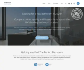 Bathrooms-Compare.com(Bathroom Compare helps you to get the best deal for your bathroom) Screenshot