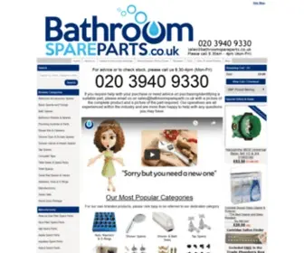 Bathroomspareparts.co.uk(Bathroom Spare Parts) Screenshot