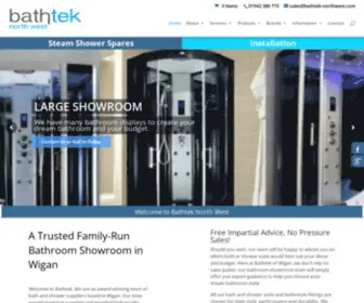 Bathtek-Northwest.com(Award-Winning Bathroom Showroom In Wigan) Screenshot