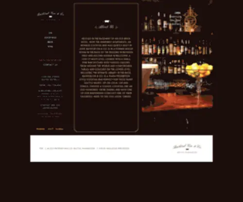 Bathtubginseattle.com(BATHTUB GIN & CO) Screenshot