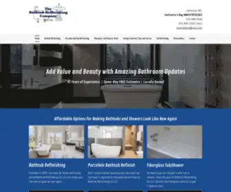 Bathtubrefinishingco.com(Bathtub Refinishing Co LLC) Screenshot