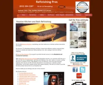 Bathtubrefinishinghouston-Repairs.com(Bathtub Sinks and Counter Tops Houston) Screenshot