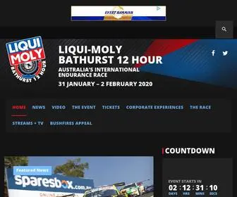 Bathurst12Hour.com.au(LIQUI MOLY Bathurst 12 Hour) Screenshot