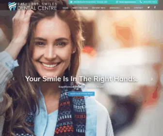 Bathurstdental.com(Toronto Dentist) Screenshot