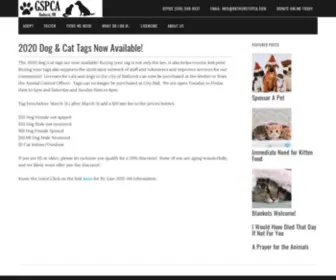 Bathurstspca.com(THE BATHURST SPCA) Screenshot
