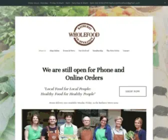 Bathurstwholefood.org(Bathurst Wholefood Co) Screenshot