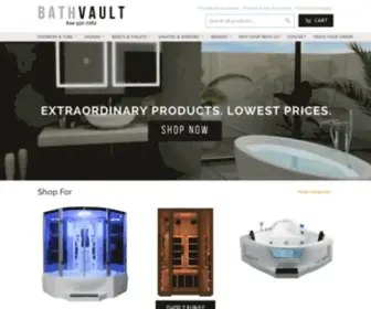 Bathvault.com(The Web's #1 Bathroom Fixture Retailer) Screenshot