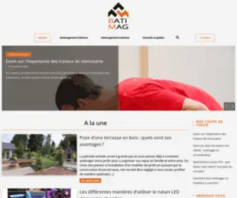 Bati-MAG.com(Votre magazine déco et travaux de la maison) Screenshot