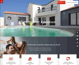 Bati85.com(Constructeur de Maison en Vendée et Loire) Screenshot