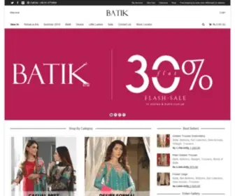 Batik.com.pk(BATIK) Screenshot