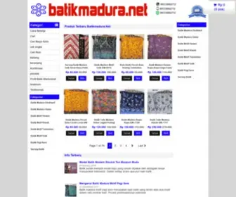 Batikmadura.net(Batik Tulis Madura Hand Drawn Madurese Batik) Screenshot