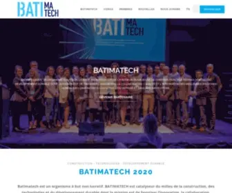 Batimatech.com(BATIMATECH est le catalyseur du milieu de la construction et des technolo) Screenshot