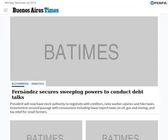 Batimes.com.ar(In English) Screenshot