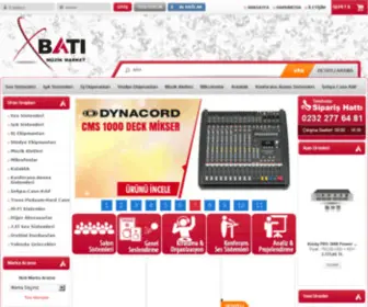 Batimuzikmarket.com(Profesyonel Ses Sistemleri ve Ses Ekipmanları) Screenshot