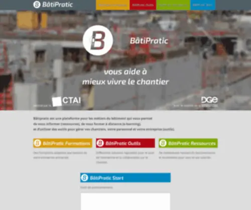 Batipratic.com(Bâtipratic) Screenshot