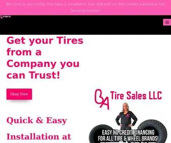 Batiresales.com(BA Tire Sales) Screenshot