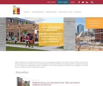 Batirsonquartier.com(Bâtir son quartier) Screenshot