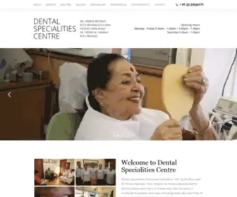 Bativaladental.com(DENTAL SPECIALITIES CENTRE) Screenshot