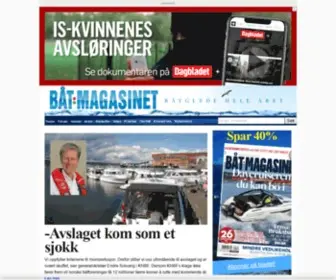 Batmagasinet.no(Båtmagasinet) Screenshot
