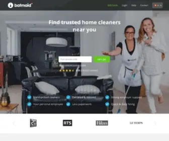 Batmaid.ch(House cleaning lady services) Screenshot