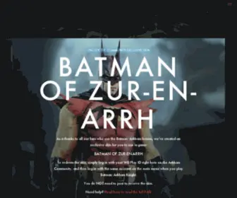 Batmanarkhamcity.com(Gameplay Trailer) Screenshot