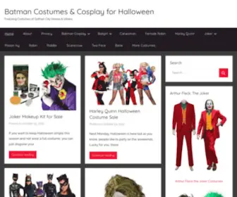 Batmandarkknightcostumes.com(The Best Batman Costumes & Cosplay Ideas for Halloween 2022) Screenshot