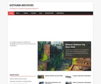 Batmangothamcity.net(Gotham City Archives) Screenshot