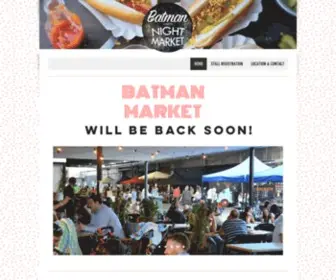 Batmanmarket.com.au(HOME) Screenshot