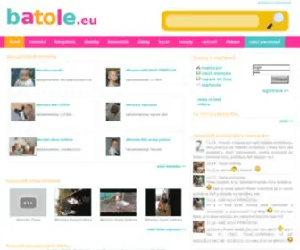 Batole.eu(Personal blog) Screenshot