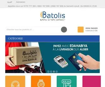 Batolis.com(Vente et achat en ligne en Algérie) Screenshot