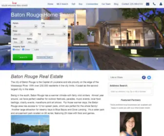 Batonrougelahomeforsale.com(Baton Rouge Real Estate) Screenshot