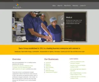 Batra-Group.com(Batra Group) Screenshot