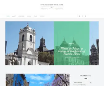 Batravelguide.com(My Buenos Aires Travel Guide) Screenshot