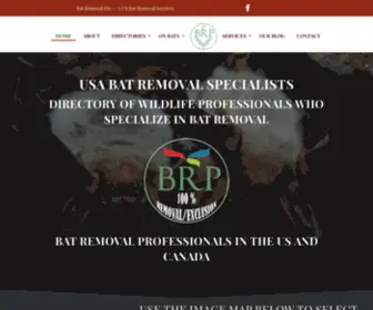 Batremovalpro.com(Bat Removal Professionals) Screenshot