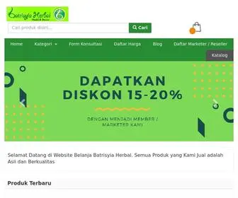 Batrisyiaherbal.id(Toko Resmi Penjualan Batrisyia Herbal & Fazathan) Screenshot