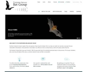 Bats-NI.org.uk(The Northern Ireland Bat Group) Screenshot