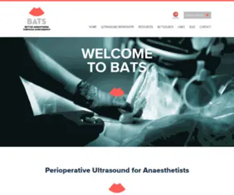 Bats.ac.nz(Better Anaesthesia Through Sonography) Screenshot