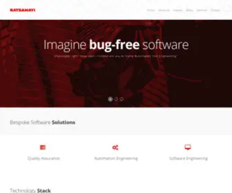Batsamayi.com(Bespoke Software Solutions.Software Quality Assurance) Screenshot