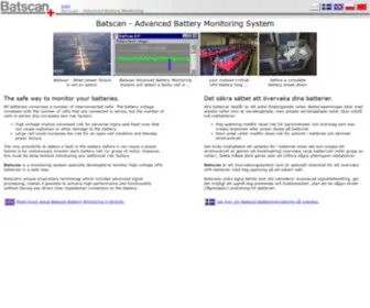 Batscan.se(Battery Monitoring System for UPS) Screenshot