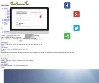 Batshare.net(Upload Files) Screenshot