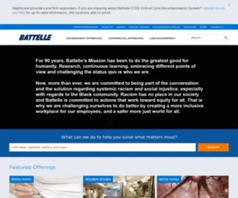 Battelle.org(It Can be Done) Screenshot